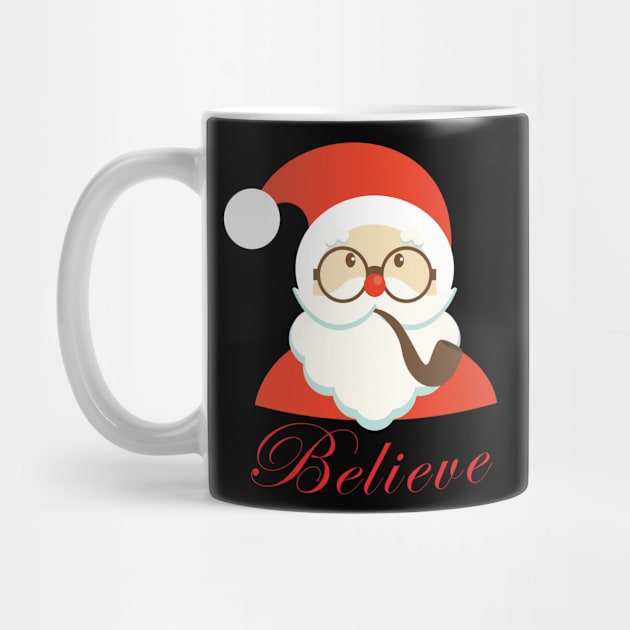 santa claus believe by imdesign